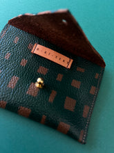 Load image into Gallery viewer, Leather Envelope Wallet - Grid