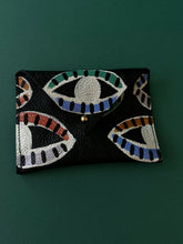 Load image into Gallery viewer, Leather Envelope Wallet - Card Holder - Les Yeux
