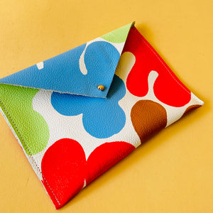 Leather Envelope Carryall- Verano