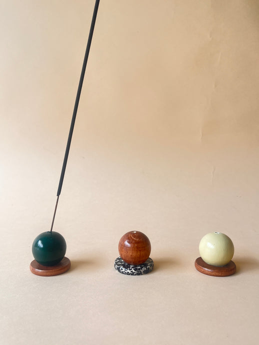 Wooden Incense Holder -TRUFFLES