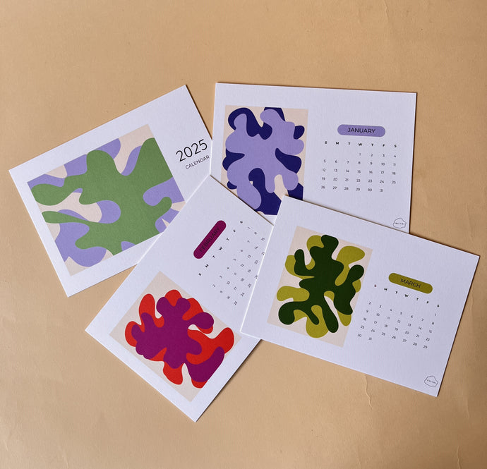 Postcard Calendar Set