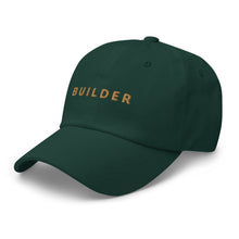 Load image into Gallery viewer, Builder - Dad Hat - Forest Green