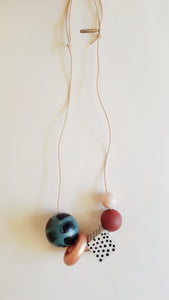 Wooden Bead Necklace - SALA