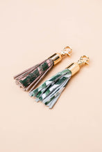 Load image into Gallery viewer, Leather Tassel Key Fob- Palm