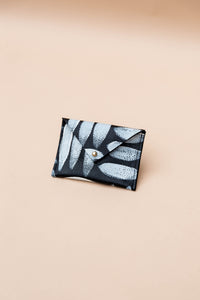 Leather Envelope Wallet - Omi Ebony